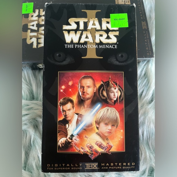 Star Wars1 The Phantom Menace and Star Wars2 Attack of the Clones (Unopened)VHS - Picture 6 of 6
